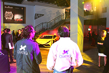 Quattro Agencia BTL - Presentación de Lamborghini Superveloce y Blancpain